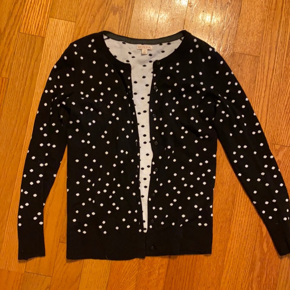 Polka Dot Cardigan